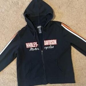 Harley Davidson full zip hoodie